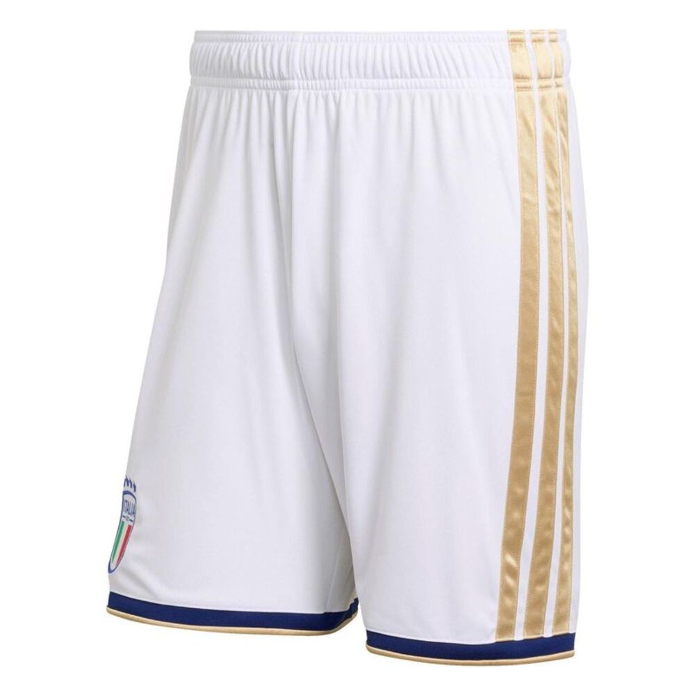 Adidas Mens Italian Home Shorts / White/Blue